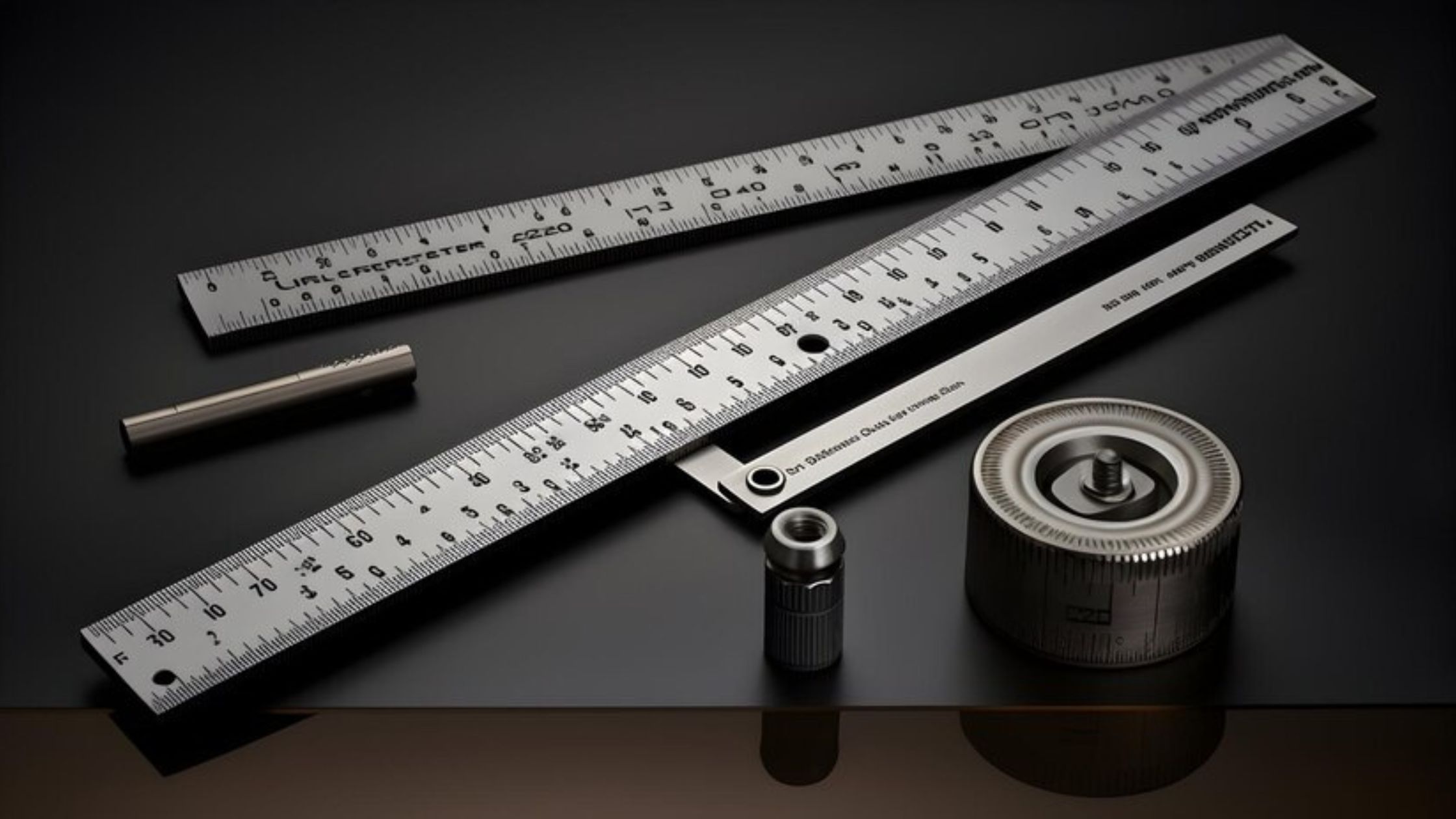 Essential Tools: Spare Aluminum Rulers for Mechanics
